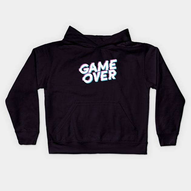 Game Over 0.02 Kids Hoodie by UnknownAnonymous